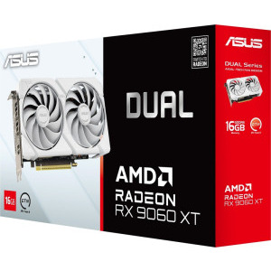 ASUS Radeon RX 9060 XT DUAL WHITE 16GB GDDR6 128-bit