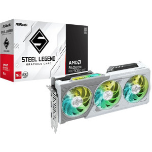ASRock Radeon RX 9060 XT Steel Legend OC 16GB GDDR6 128-bit