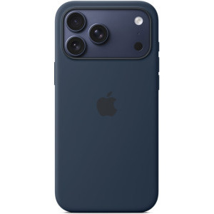 Apple Protectie pentru spate, material silicon pentru iPhone 17 Pro Max, culoare Midnight