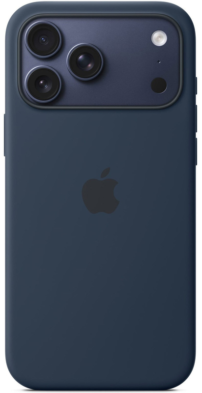 Apple Protectie pentru spate, material silicon pentru iPhone 17 Pro, culoare Midnight