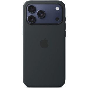 Apple Protectie pentru spate, material silicon pentru iPhone 17 Pro, culoare Black