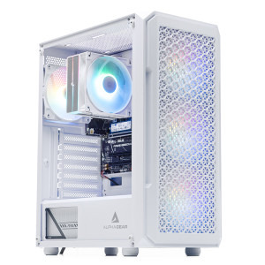 PC Gaming ZMEU Alb Black Friday Edition, AMD Ryzen 7 8700G 4.2GHz