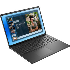 DELL 16'' DC16250, FHD+, Procesor Intel® Core™ 5 120U (12M Cache, up to 5.00 GHz), 16GB DDR5, 1TB SSD, Intel Graphics, Linux, Carbon Black, 3Yr ProSupport