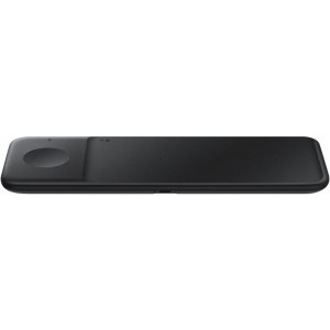 Samsung EP-P6300T, Wireless Charger Trio Pad, negru, pana la 25W