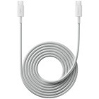 Cablu de date / adaptor Xiaomi USB-C Male la USB-C Male, 1 m, White, amperaj maxim suportat 6A