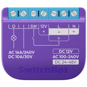 SwitchBot Comutator Smart pentru usi de garaj W5502330, Wi-Fi, Bluetooth, Control vocal, Matter