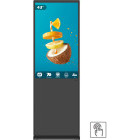 Tabla interactiva EVOBOARD Totem interior, interactiv 43" cu touch, slot OPS, fara sistem de operare