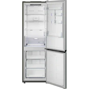 Beko B5RCNA376HXB, 370 L, Clasa D, No Frost, ProSmart Inverter, HarvestFresh, AeroFlow, Control electronic, 186 cm, Metal Look