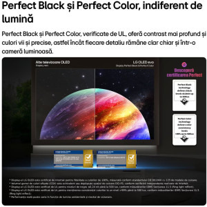LG Smart TV OLED42C62LA Seria evo AI C6 105cm 4K UHD HDR