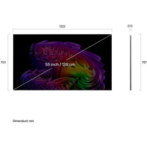 LG Smart TV OLED55G62LW Seria evo AI G6 138cm 4K UHD HDR