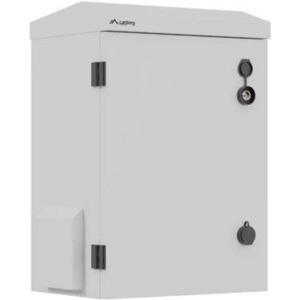 Lanberg WAH1-3450-00S 3U, Wall mount, 340 x 250, Metal door, Gri