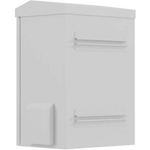 Lanberg WAH1-3450-00S 3U, Wall mount, 340 x 250, Metal door, Gri