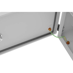 Lanberg WAH1-3240-00S 3U, Wall mount, 320 x 400, Metal door, Gri