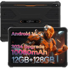 Tableta HOTWAV R8, 10.1 inch Multi-touch, Cortex A75 Octa Core 1.6GHz, 4GB RAM, 128GB flash, Wi-Fi, Bluetooth, GPS, 4G, Android 14, Orange