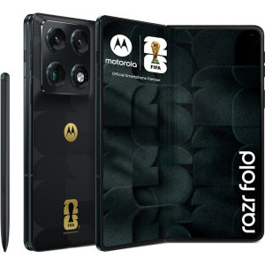 Motorola Razr Fold FIFA World Cup 26th Edition, 512GB, 16GB RAM, Dual SIM, 5G, 5-Camere, PANTONE Blackened Blue