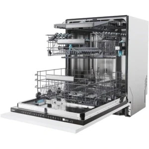 Haier XS 4A4M4PB, 14 seturi, 10 programe, Clasa B, Inverter, PowerWash, Flex Zone, hOn, 60 cm