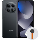 Smartphone Xiaomi Redmi Note 15, 256GB, 8GB RAM, Dual SIM, 4G, Tri-Camera, Black + Woven Strap Ring Stand
