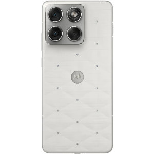 Motorola Edge 70 Swarovski, 512 GB, 12GB RAM, Dual SIM, 5G, Tri-Camera, Pantone Cloud Dancer + Casti moto buds loop, Sound by Bose, Swarovski