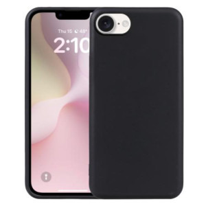 Lemontti Capac protectie spate Silicon Soft Slim Black pentru iPhone 17e/iPhone 16e
