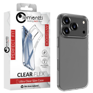 Lemontti Capac protectie spate Silicon Transparent pentru iPhone 17 Pro Max