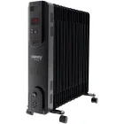 Camry Calorifer electric CR7814, 2500 W, 13 elementi, Cu ulei, 3 trepte, Termostat ajustabil, Negru