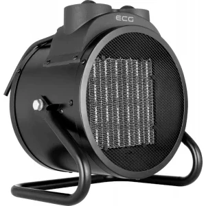 ECG Aeroterma electrica HH3010, 3000 W, 2 trepte, Ventilare, Negru