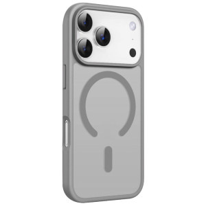 Lemontti Capac protectie spate EliteGuard Magsafe Grey pentru iPhone 17 Pro