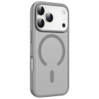 Lemontti Capac protectie spate EliteGuard Magsafe Grey pentru iPhone 17 Pro