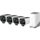 Kit Supraveghere Anker eufyCam S3 Pro, Homebase 3 + 4 camere