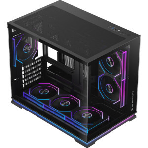 Gaming BALAUR Prime, AMD Ryzen 5 5600 3.5GHz, 32GB DDR4, 1TB SSD, Intel Arc B580 12GB GDDR6, Iluminare RGB