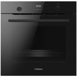 Hansa BOES68422, Electric, 77 L, Autocuratare catalitica, AirFry, Grill, Clasa A, Negru