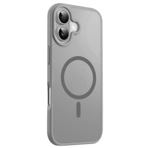 Lemontti Capac protectie spate EliteGuard Magsafe Grey pentru iPhone 17