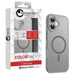 Lemontti Capac protectie spate EliteGuard Magsafe Grey pentru iPhone 17