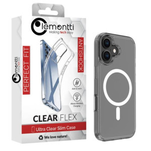 Lemontti Capac protectie spate Clear Shield Magsafe Transparent pentru iPhone 17