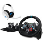 Volan Logitech Driving Force G29 (PC/PS3/PS4/PS5) + Casti Astro A10