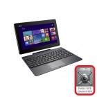 ASUS 10.1" Transformer Book T100TA, Touch, Procesor Quad Core Intel® Atom Z3740 1.33GHz, 2GB, 64GB flash, GMA HD, Win 8.1, Gray + Office 365 Personal for Tablets + Docking