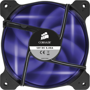 Corsair Air Series AF120 LED Purple Quiet Edition High Airflow 120mm Fan - Twin Pack
