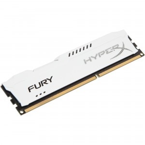 HyperX Fury White 4GB DDR3 1600 MHz CL10