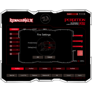 Redragon Perdition Black