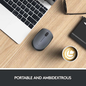 Logitech M170, Wireless, Grey