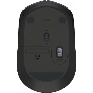 Logitech M170, Wireless, Grey