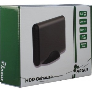 Inter-Tech Veloce GD-35613-S3 USB 3.0 Black