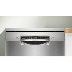 Bosch SMS4ENI06E, 13 seturi, 6 programe, Clasa B, EfficientDry, Vario, Extra Space, 60 cm, Inox