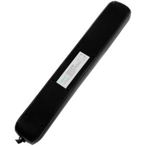 Spacer PP-5-18B-USB 5x Schuko, 2x USB, Black