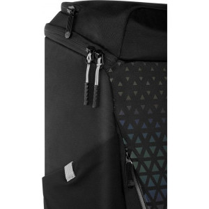 DELL Rucsac notebook gaming 17.3 inch GM1720PM Black, rezistent la apa, acoperire extra pe timp de ploaie, design reflectorizant