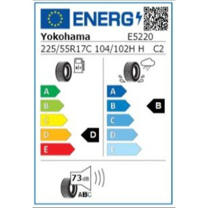 YOKOHAMA RY61225/55R17C 104/102H