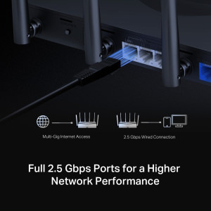 MERCUSYS 2.5Gigabit MR47BE Tri-Band WiFi 7