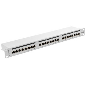 Lanberg Patch panel 19 inch 24 Port CAT6 FTP shielded