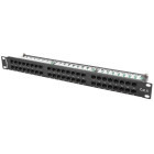 Accesoriu retea Lanberg Patch panel 19 inch 48 Port CAT6 UTP unshielded Black