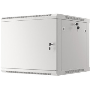 Lanberg WF01-6609-00S 9U, Wall mount, 600 mm, Metal door, Gri